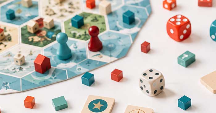 Brett- und Gesellschaftsspiele beim Spieleabend im ELI Schwabing